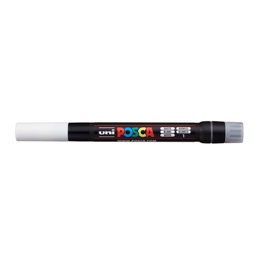 POSCA Pinsel-Marker 1-10mm PCF350 WHITE weiss
