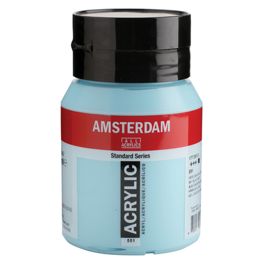 AMSTERDAM Acrylfarbe 500ml 17725512 himmelblau 551