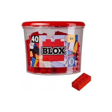 BLOX Building Blocks 40 red 8-piece bricks | postshop.ch