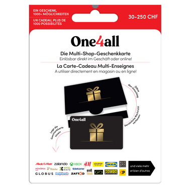 Carte cadeau One4all Black variable