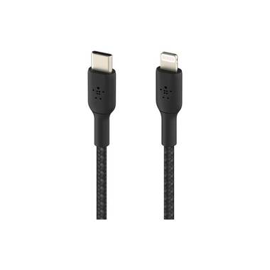Belkin USB Charging Cable Braided Boost Charge USB-C - Lightning 1 m