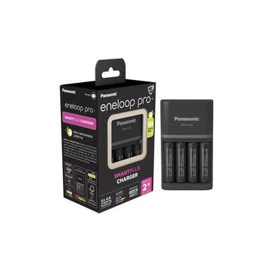Caricabatterie Panasonic eneloop pro Smartplus Charger + 4x AA 2500 mAh