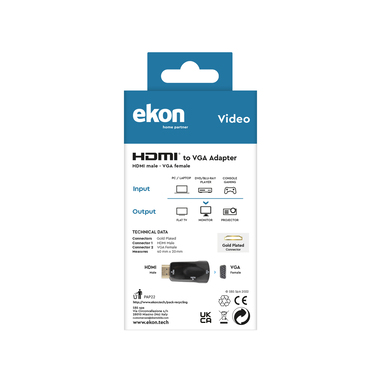 Adaptateur HDMI - VGA | Ekon