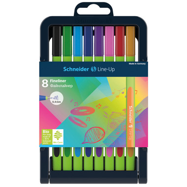 SCHNEIDER Fineliner Line-Up 0.4mm 191098 8 pcs.