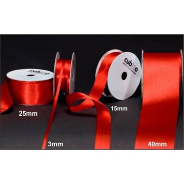 SPYK Satinband Cubino 2082.2564 25mmx4m bordeaux
