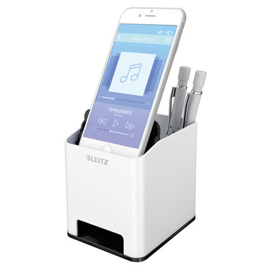 LEITZ Sound Organizer WOW 5363-10-95 bianco/nero