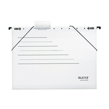LEITZ Hängemappe Alpha Active A4 19253001 weiss 26cm 5 Stück