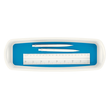 LEITZ MyBox support-coquille 52581036 blanc/bleu