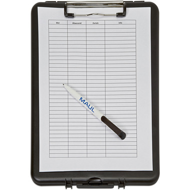 MAUL Sous-main A4 PP 6.70 avec comp.