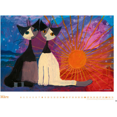 HEYE Bildkalender 2026 21891+26 R. Wachtmeister DE 44x34cm