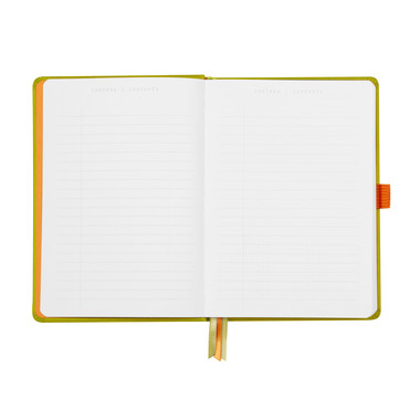 RHODIA Goalbook Notizbuch A5 118575C Hardcover anisgrün 240 S.