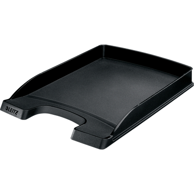 LEITZ Plus Briefkorb, flach A4 52370095 schwarz