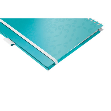 LEITZ Libro spirale WOW A4 46440051 ice blue