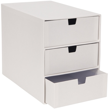 BIGSO BOX OF SWEDEN Schubladenbox Ingrid 15751300 3 Schubladen, weiss