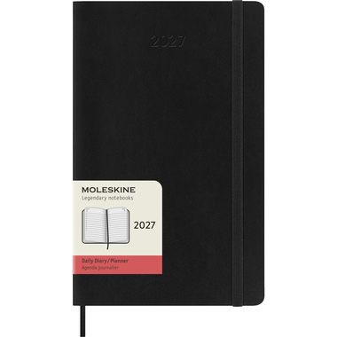MOLESKINE Agenda Classic Large 2027 DSB12DC3Y27 1T/1S schwarz SC 13x21cm