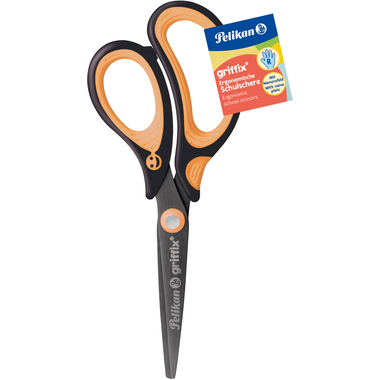 PELIKAN Scissors Griffix 819015 neon black, destrimani