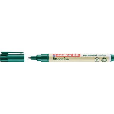 EDDING Permanent Marker 25 EcoLIne 25-4 grün