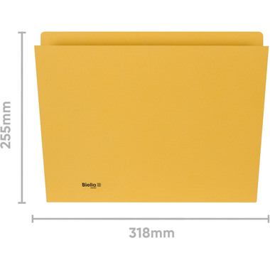 BIELLA Dossier A4 25543220U jaune 320g 100 pcs.