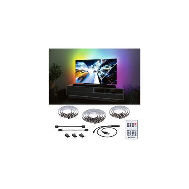 Paulmann EntertainLED USB Strip Éclairage TV RGB+, 75"