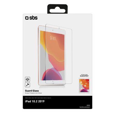 Glass screen protector in vetro temperato per iPad 10.2" 2019