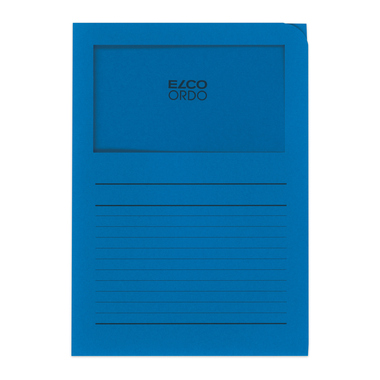 ELCO Dossier d'organ. Ordo A4 29489.33 classico, bleu roy. 100 pièces