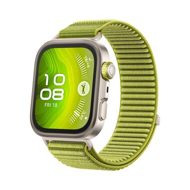 HUAWEI Watch Fit 4 Pro Woven Strap Green