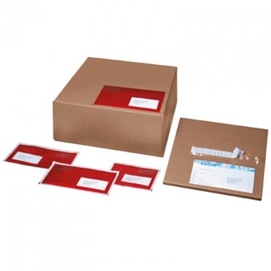 ELCO Pochett. Cour.Quick Vitro C6/5 29023.80 rouge, fenêtre droit 250 pcs.