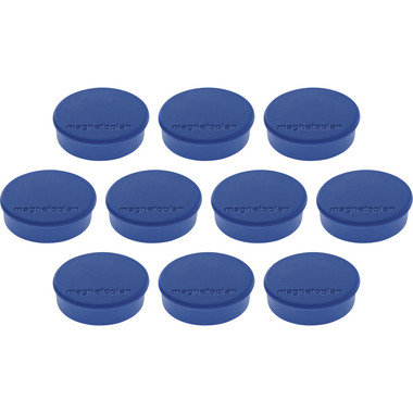 MAGNETOPLAN Aimant Discofix Hobby 24mm 1664514 bleu foncé, env. 0.3kg 10 pcs.