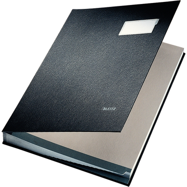 LEITZ Signataire A4 57000095 noir 20 compart.