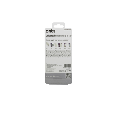 Transparent protective film for phones with touchscreen
