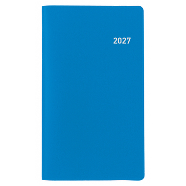 BIELLA Planer Luzern 2027 855512050027U 1M/2S blau ML 8.7x15.3cm