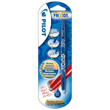 PILOT Roller FriXion Ball Blister BL-FR7-B1 blau, refill, radierbar