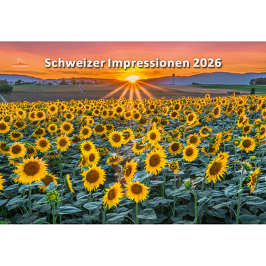 CALENDARIA Bildkalender 2026 9783036205250 Impressionen ML 48x33cm