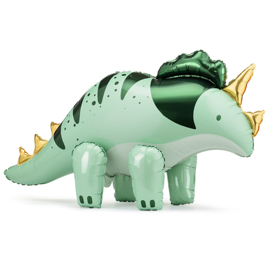 PARTYDECO Ballon en plastique 49cm FB186 Triceratops