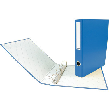 BIELLA Zeigebuch Dinor-Quatro 4cm 12644405U blau, 4-Ring A4
