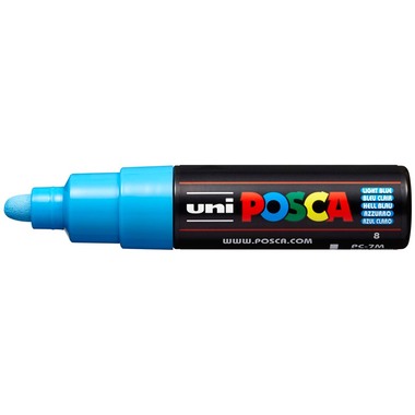 POSCA Marker 4.5-5.5mm PC7MLIGHTBLU hellblau, Rundspitze