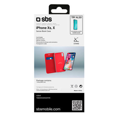 Handyhülle im Buch-Style für iPhone XS,X