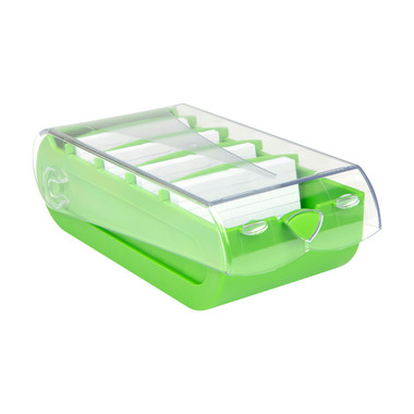 BIELLA Karteikartenbox Bunny A8 20885130U grün 10x6.2x19.5cm