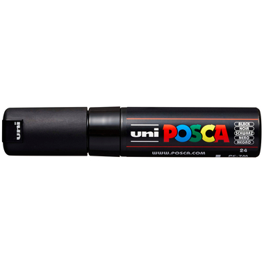 POSCA Marker 4.5-5.5mm PC-7M BLACK schwarz, Rundspitze