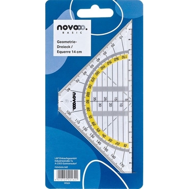 NOVOOO Geodreieck 14cm E-110130 MTH
