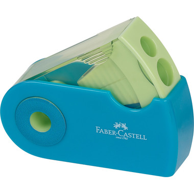 FABER-CASTELL Doppelspitzer 182704 Sleeve Trend ass. div. Farben