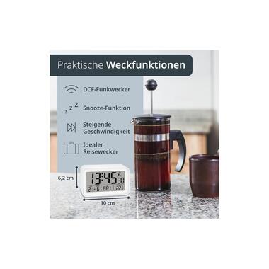 Sveglia digitale ADE bianca