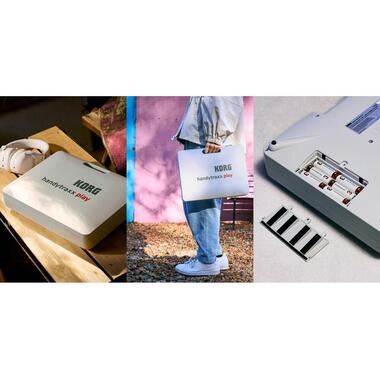 Korg Tourne-disque handytraxx play Argenté