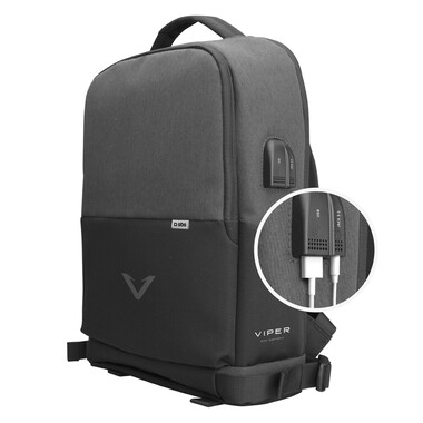 Waterproof laptop backpack for motorcycles