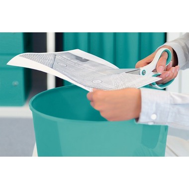 LEITZ Ciseaux titan WOW 53192051 blanc/bleu glacier 20.5cm
