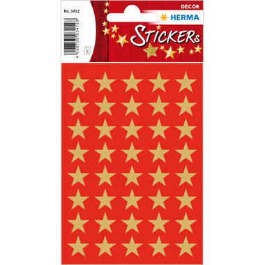 HERMA Sticker Etoile 13mm 3412 or 120 pcs./3 flls.