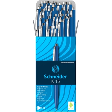 SCHNEIDER Kugelschreiber K15 1mm 15541600 blau, 50 Stück