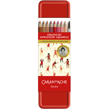 CARAN D'ACHE Kreativ-Set Supracolor 3000.423 Nina Cosford 12 Stück