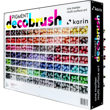KARIN Pigment Deco Brush 29C11 Display 504 Stk.