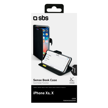 Handyhülle im Buch-Style für iPhone XS,X
